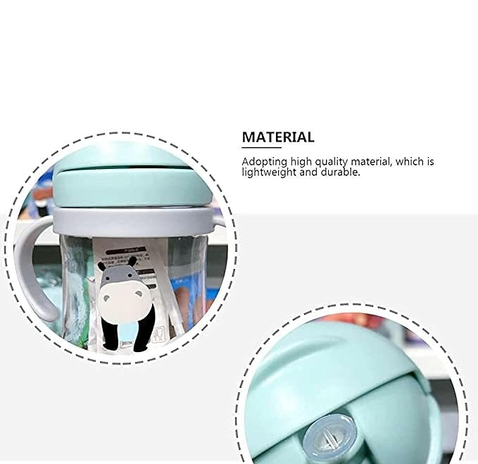 Vaso Antiderrame Con Bombilla Y Asas Para Bebé 350ml 6m+-5