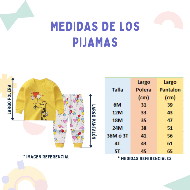 Pijama Unicornio Rosado Para Niñas Y Bebés 100% Algodón Hipoalergénico-1