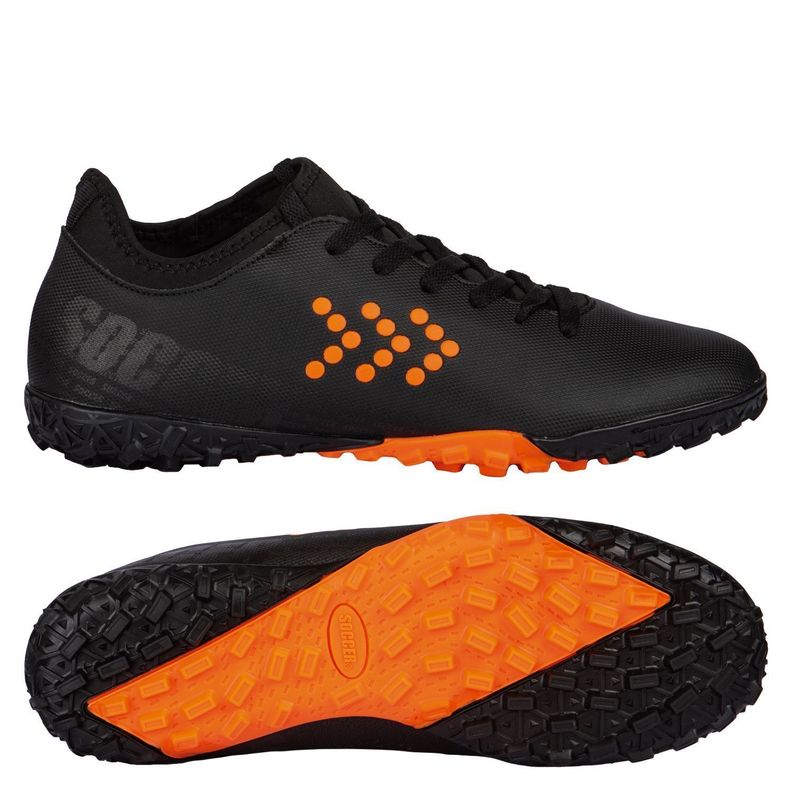 Zapatilla Baby Fútbol Color Black orange-2