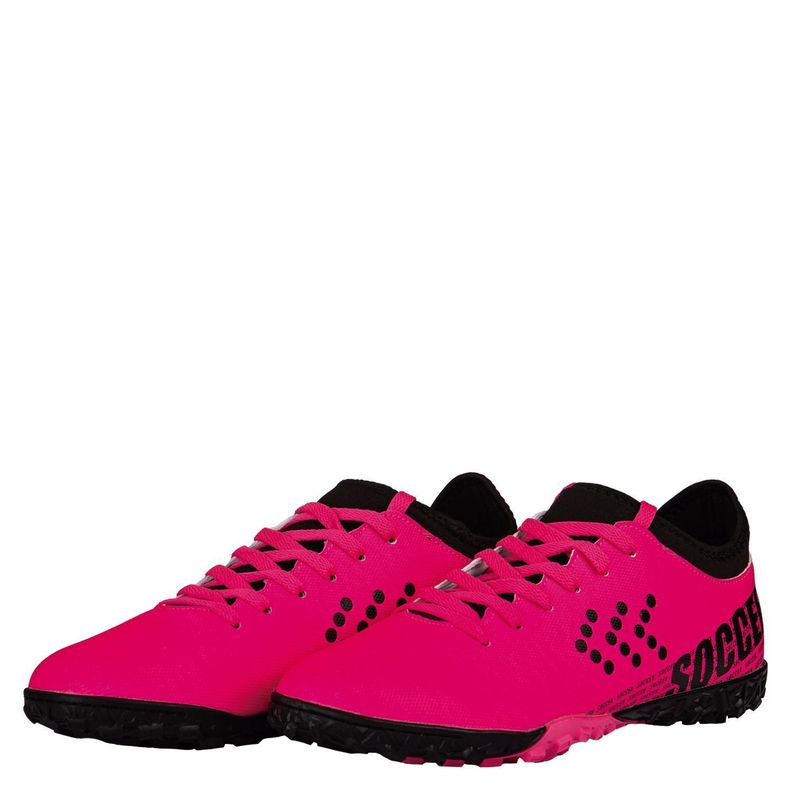 Zapato Baby Fútbol Color Fucsia black-0
