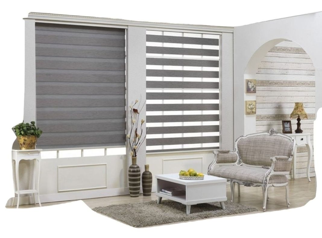 Cortina Roller Duo 120X160 Gris-3
