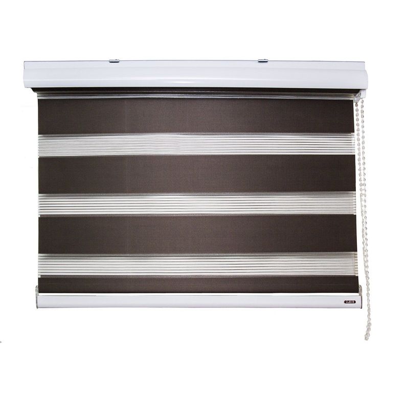 Cortina Roller Duo 135X160 Cafe-0