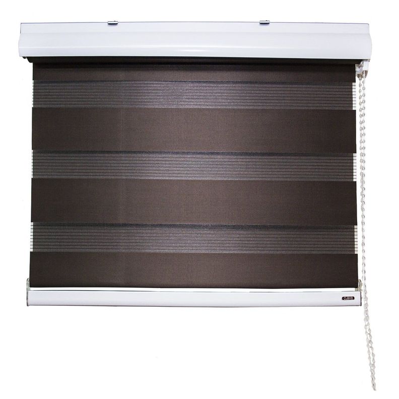 Cortina Roller Duo 135X160 Cafe-3