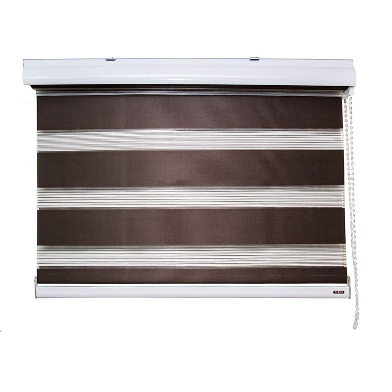 Cortina Roller Duo 075X120 Cafe-0