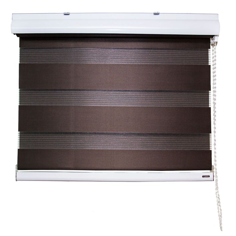 Cortina Roller Duo 075X120 Cafe-3