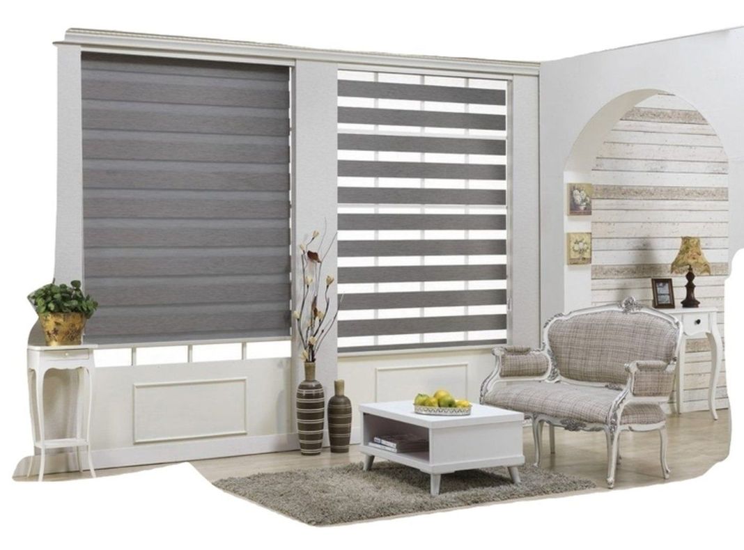 Cortina Roller Duo 060X180 Gris-3