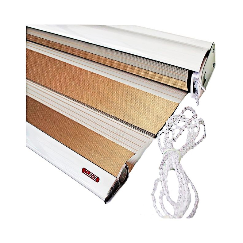 Cortina Roller Duo 150X140 Madera-1