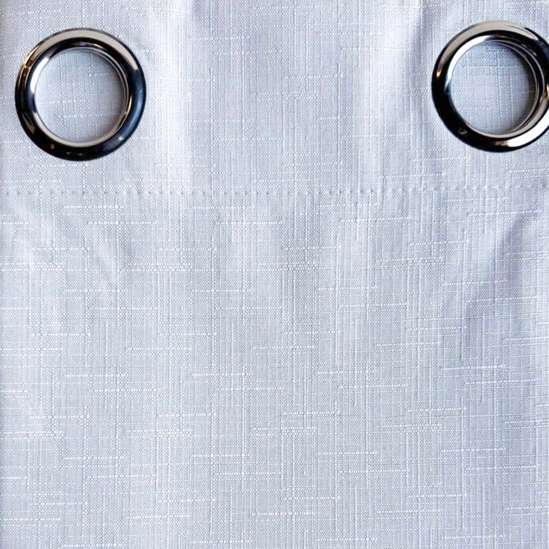 Cortina Jacquard Tradicional 140x225cm Blanco-3