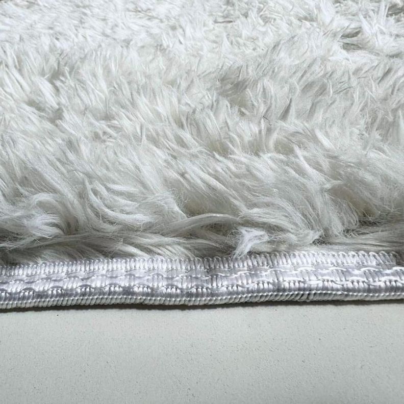 Alfombra Peluda Shaggy Crema 150x200 Clems-3