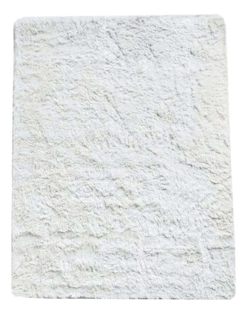 Alfombra Peluda Shaggy Crema 150x200 Clems-5