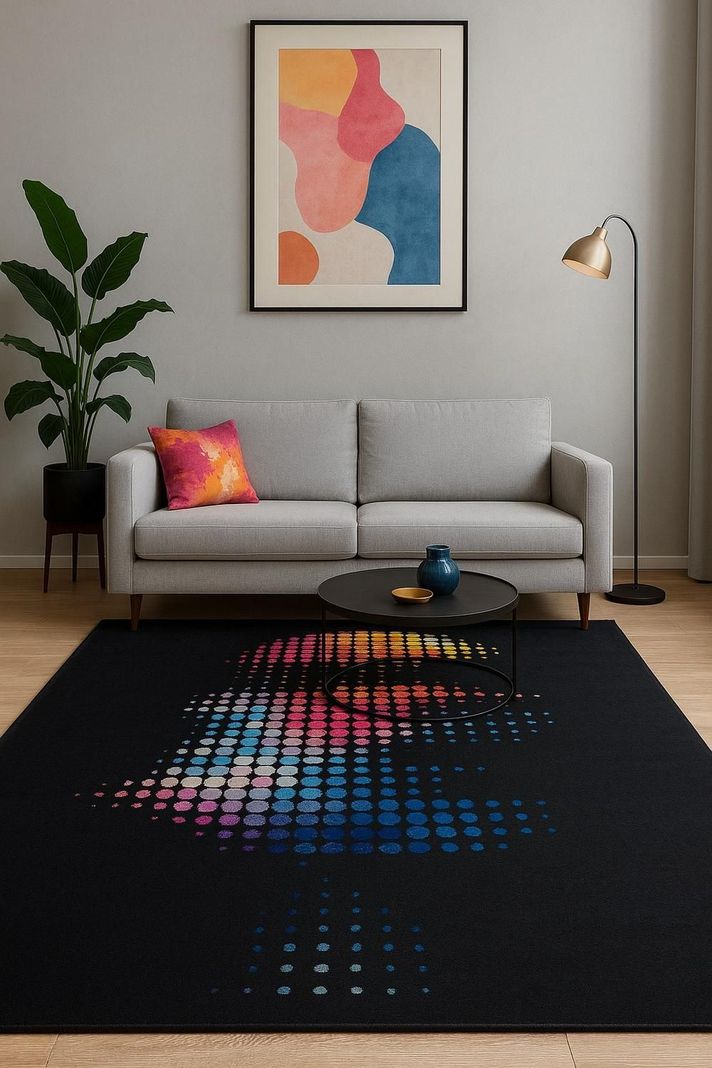 Alfombra Diseno Paris Para Living 200x220 Clems Surtido [ 999 ]