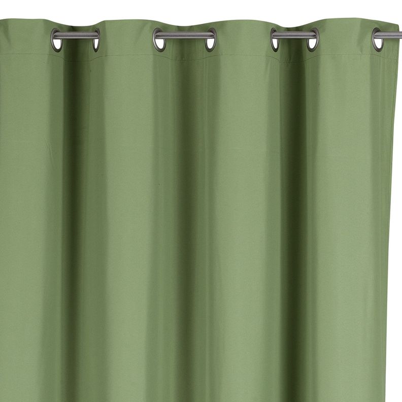 Pack 2 Cortina Tradicional 100% Blackout Verde-1