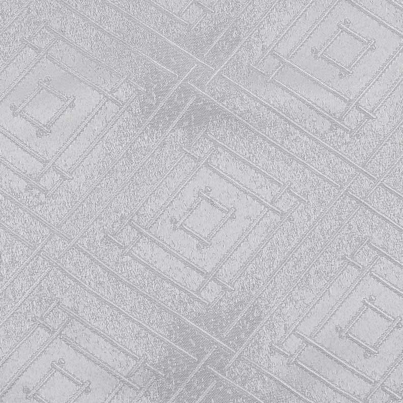 Pack 2 Cortina Tradicional 100% Blackout Geometrica Blanco-2