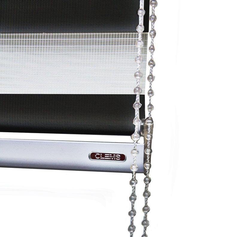 Cortina Roller Duo 060X160 Negro-2