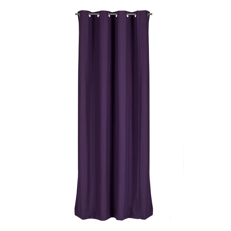 Cortina Tradicional 100% Blackout Morado-0