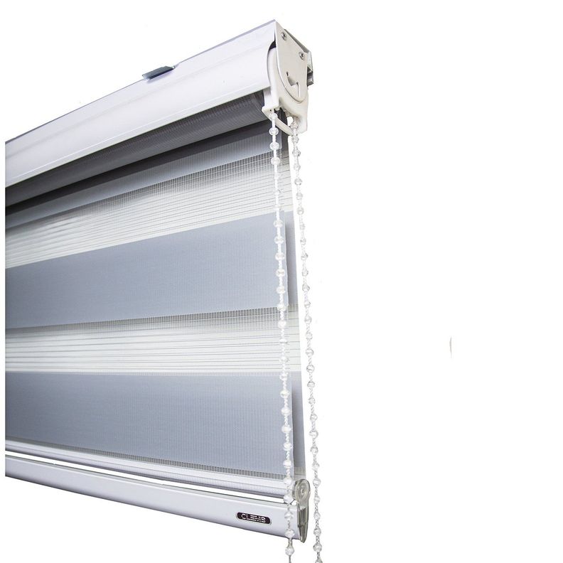 Cortina Roller Duo 135X140 Gris-1