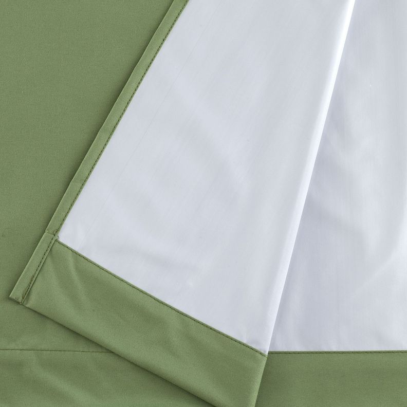 Cortina Tradicional 100% Blackout Verde-2
