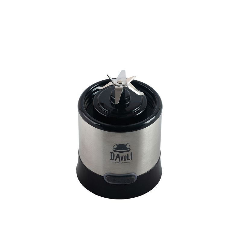Licuadora Personal Portátil Davoli Ferro Plateada-5