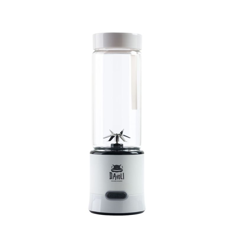 Licuadora Personal Portátil Davoli Ferro Blanca -2