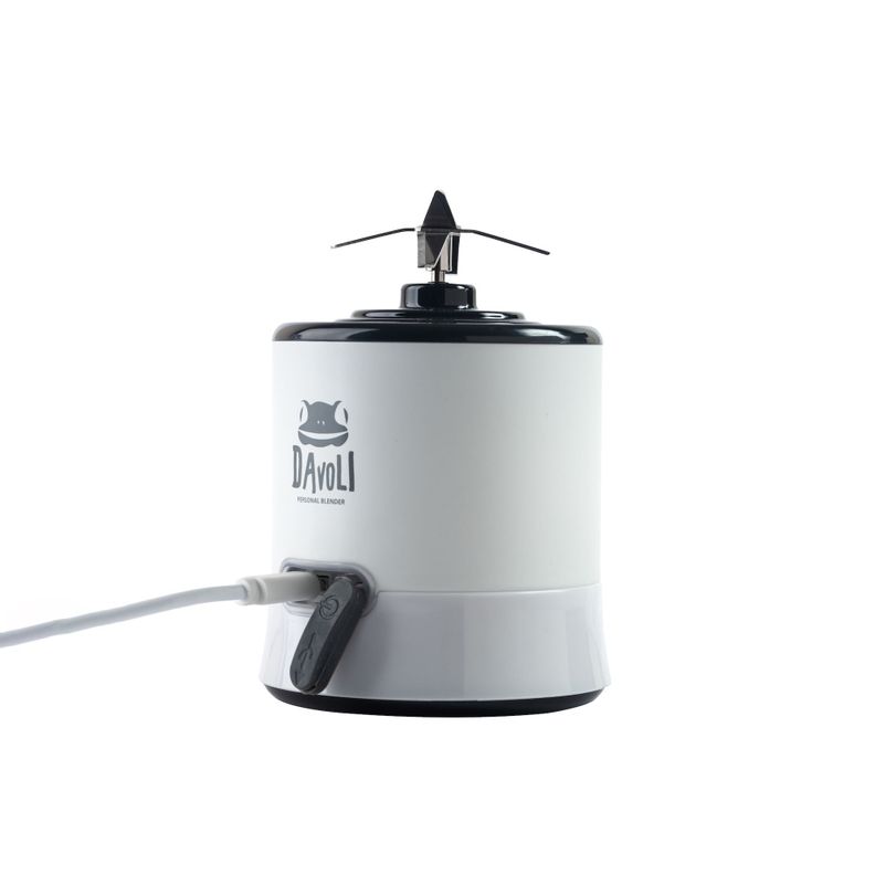 Licuadora Personal Portátil Davoli Ferro Blanca -5