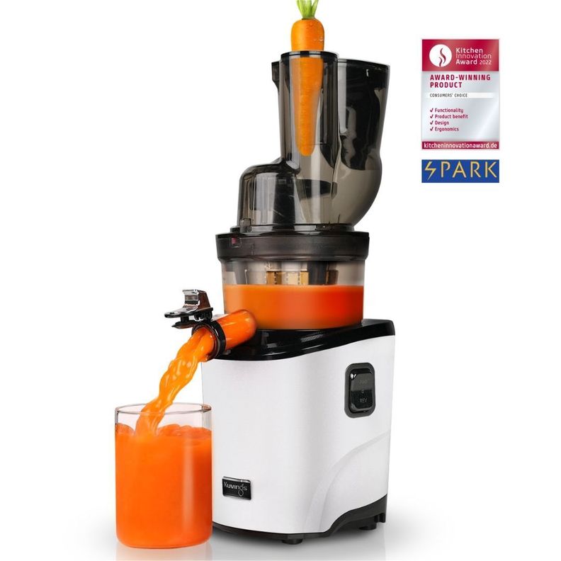 Extractor de jugo de frutas y verduras Prensado en Frío - Kuvings REVO830 Perla-1