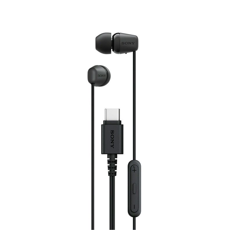 Audifonos internos USB-C con cable Negro Sony