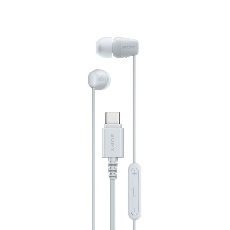 Audifonos internos USB-C con cable Blanco Sony