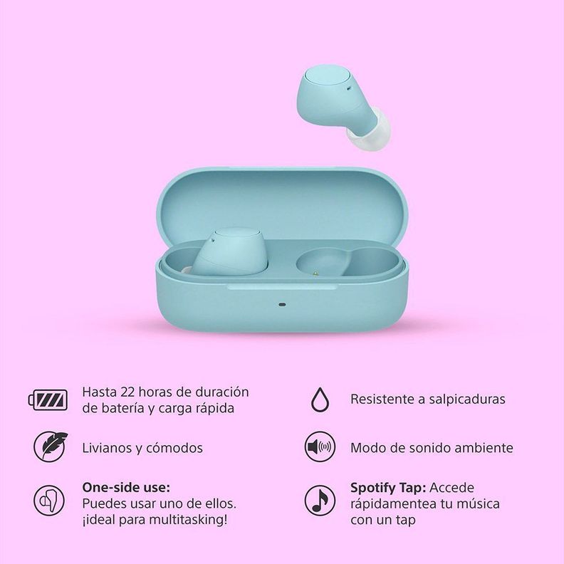 Audífonos Bluetooth WF-C510 Azul-1