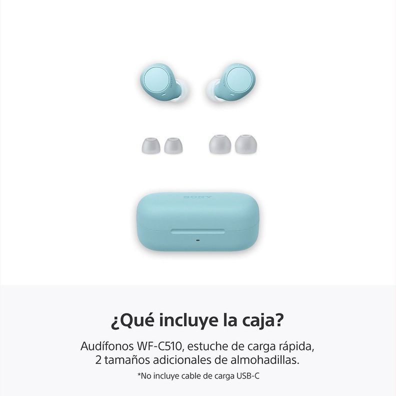 Audífonos Bluetooth WF-C510 Azul-7