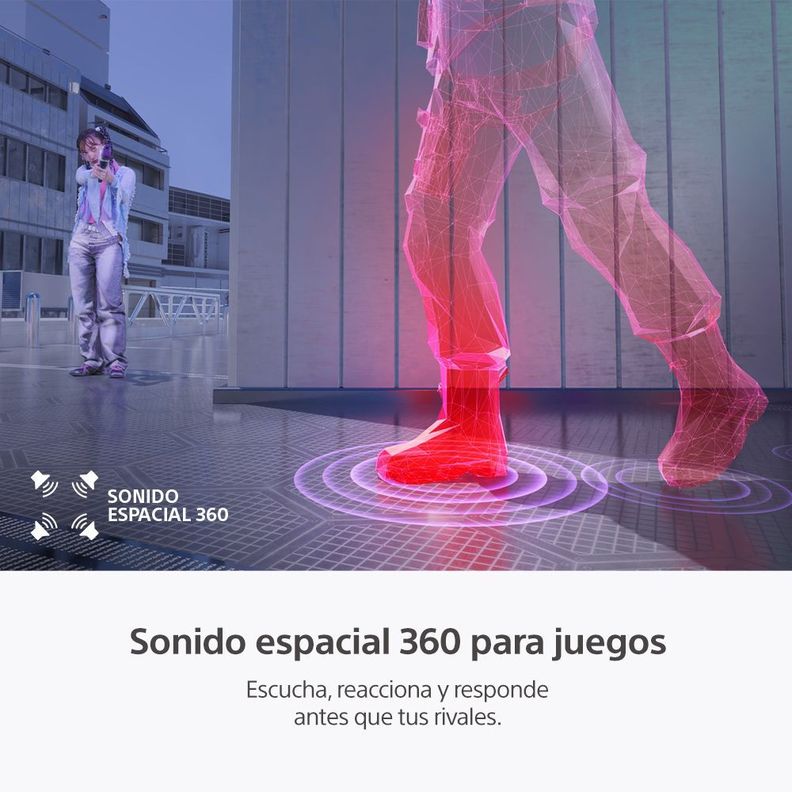 Audífonos “True Wireless” inalámbricos con Noise Cancelling para juegos INZONE Buds-2