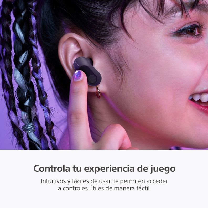 Audífonos “True Wireless” inalámbricos con Noise Cancelling para juegos INZONE Buds-6
