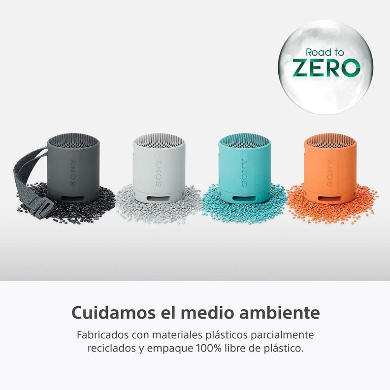 Parlante inalámbrico portátil XB100 Azul-5