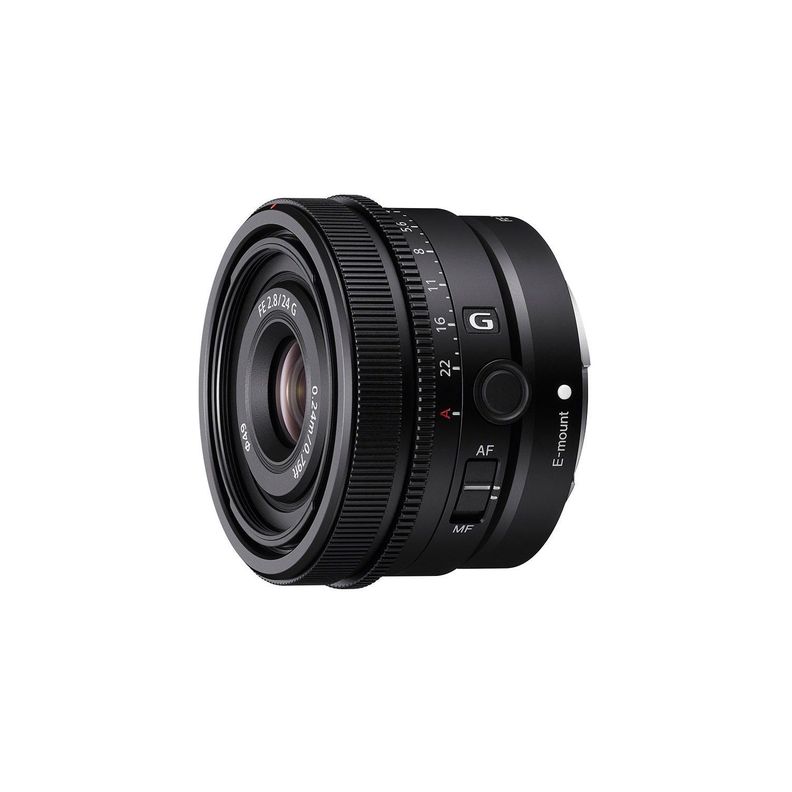 Lente Montura tipo E con formato Full Frame SEL24F28G Negro