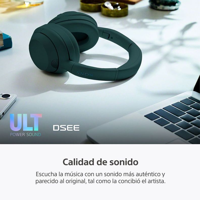 Audífonos Bluetooth ULT-Wear WH-ULT900N Verde Sony-4
