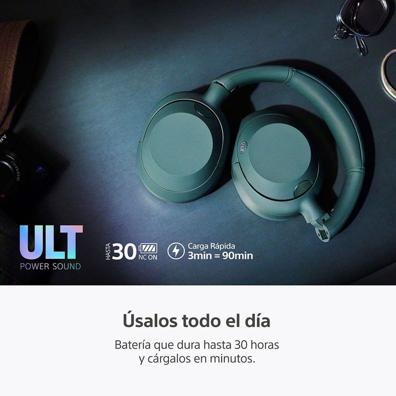 Audífonos Bluetooth ULT-Wear WH-ULT900N Verde Sony-8