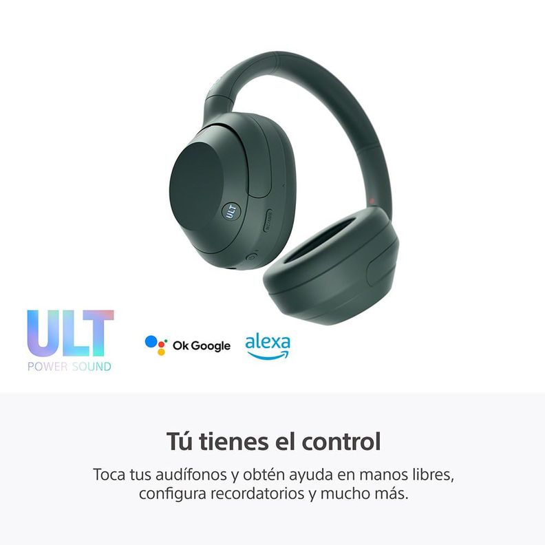 Audífonos Bluetooth ULT-Wear WH-ULT900N Verde Sony-9