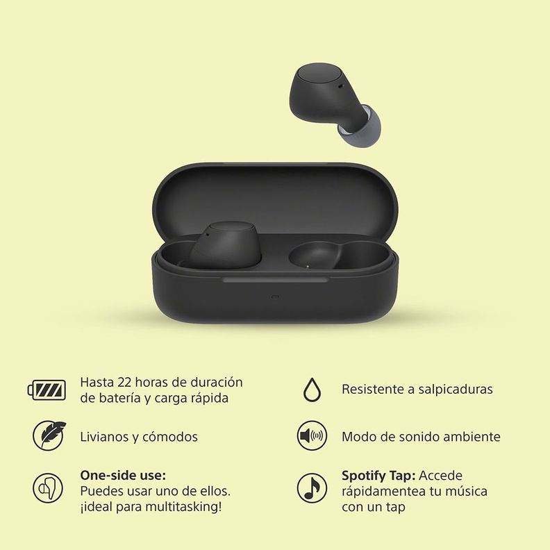 Audífonos Bluetooth WF-C510 Negro-1