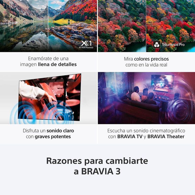 Led smart TV 65" BRAVIA 3 4K HDR K-65S30 -1