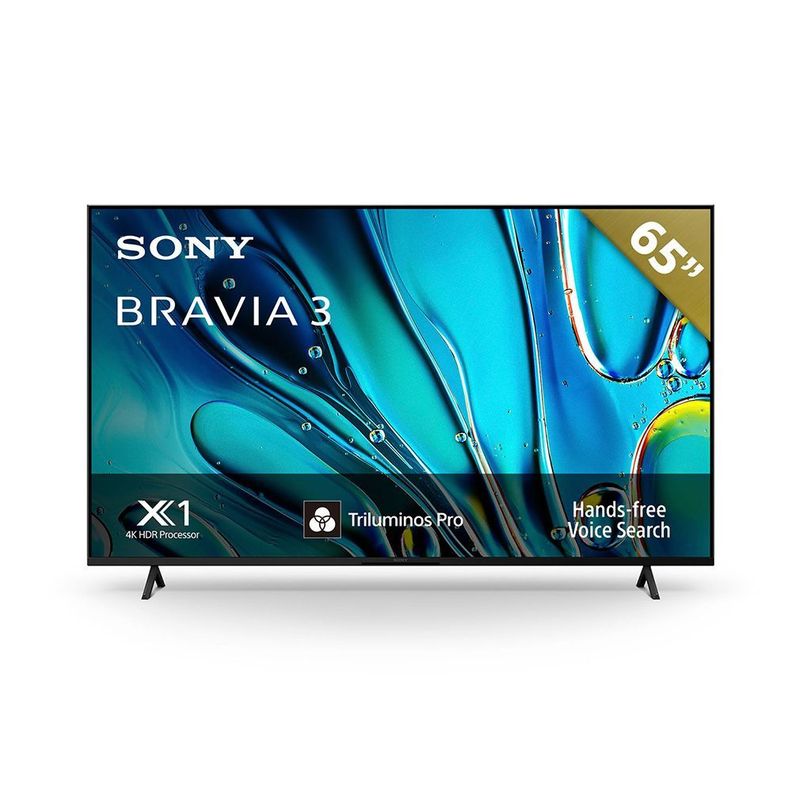 Led smart TV 65" BRAVIA 3 4K HDR K-65S30 -0