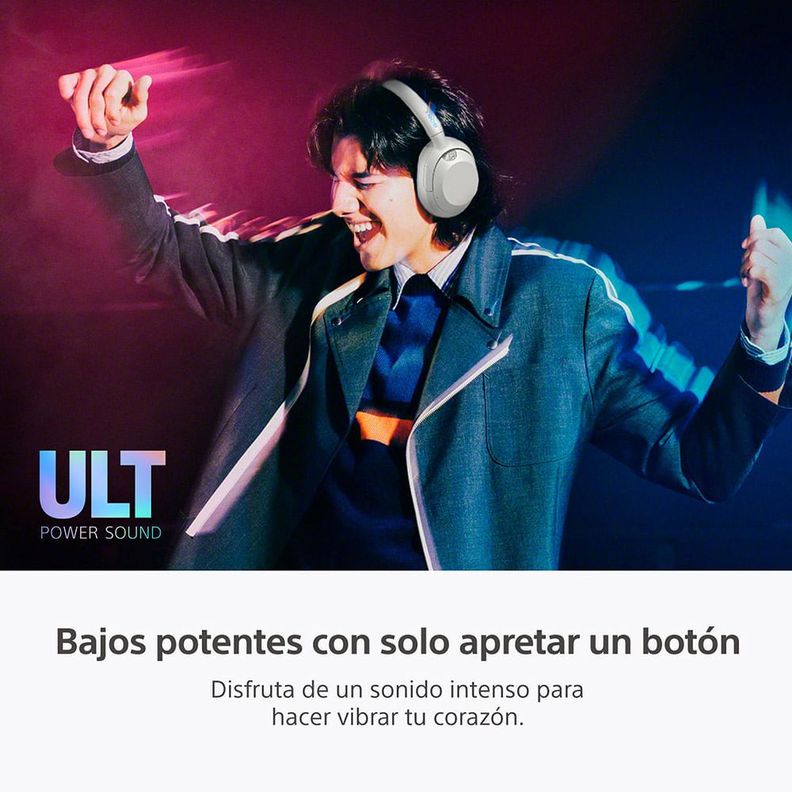 Audífonos Bluetooth ULT-Wear WH-ULT900N Blanco Sony-2