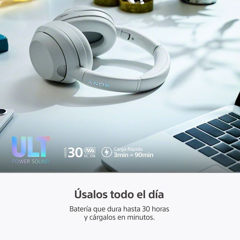 Audífonos Bluetooth ULT-Wear WH-ULT900N Blanco Sony Sony | Paris.cl