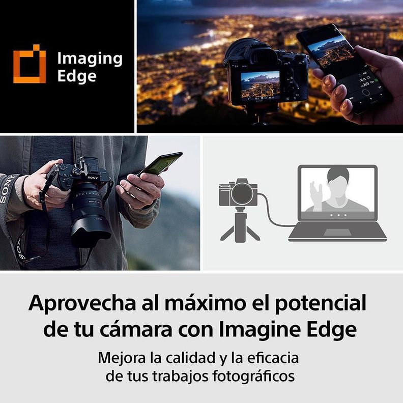 Cámara Profesional ILCE-7C Negro-5