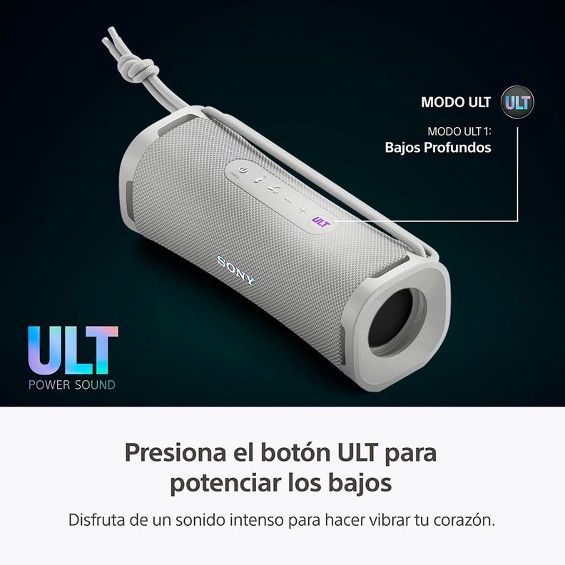 Parlante portátil Bluetooth ULT FIELD 1 Blanco-1