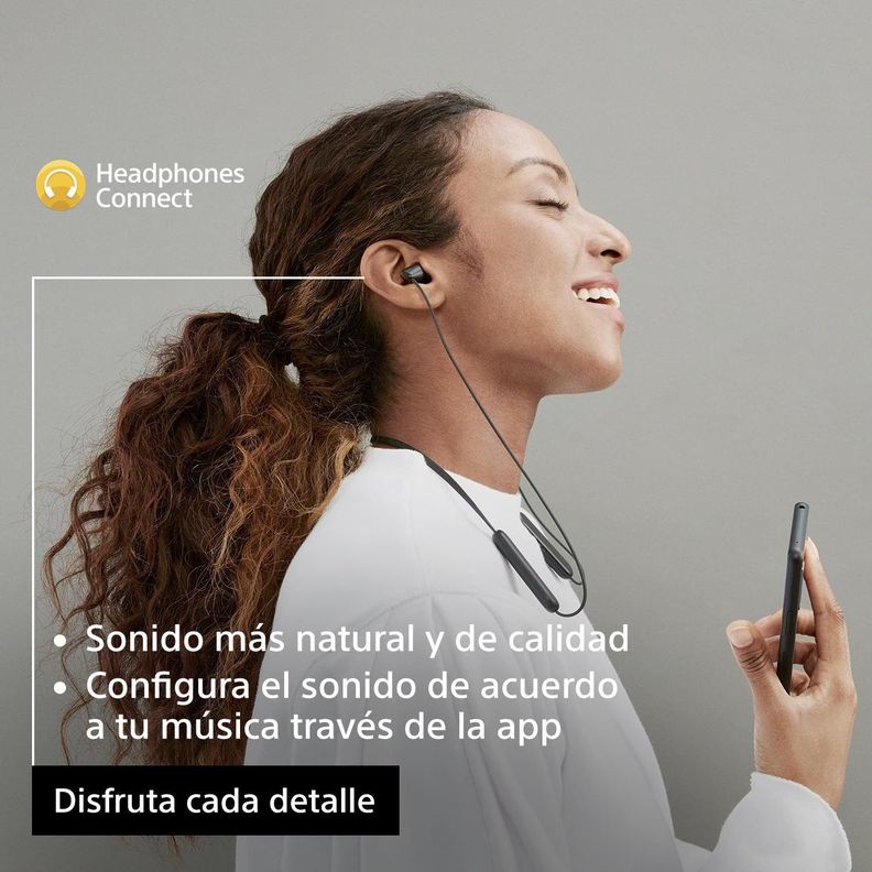 Audífonos internos inalámbricos WI-C100 Azul-4