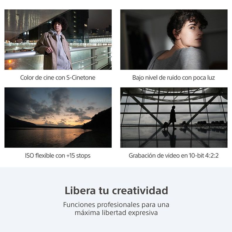 Cámara vlogging full-frame ZV-E1-7