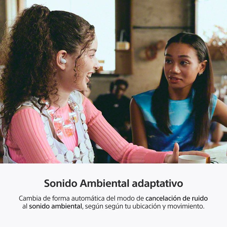 Audífonos inalámbricos con noise canceling LinkBuds Fit Blanco-6