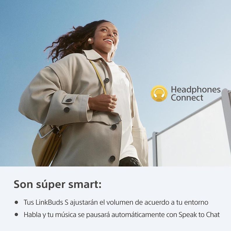 Audífonos LinkBuds S WF-LS900 Crema-4
