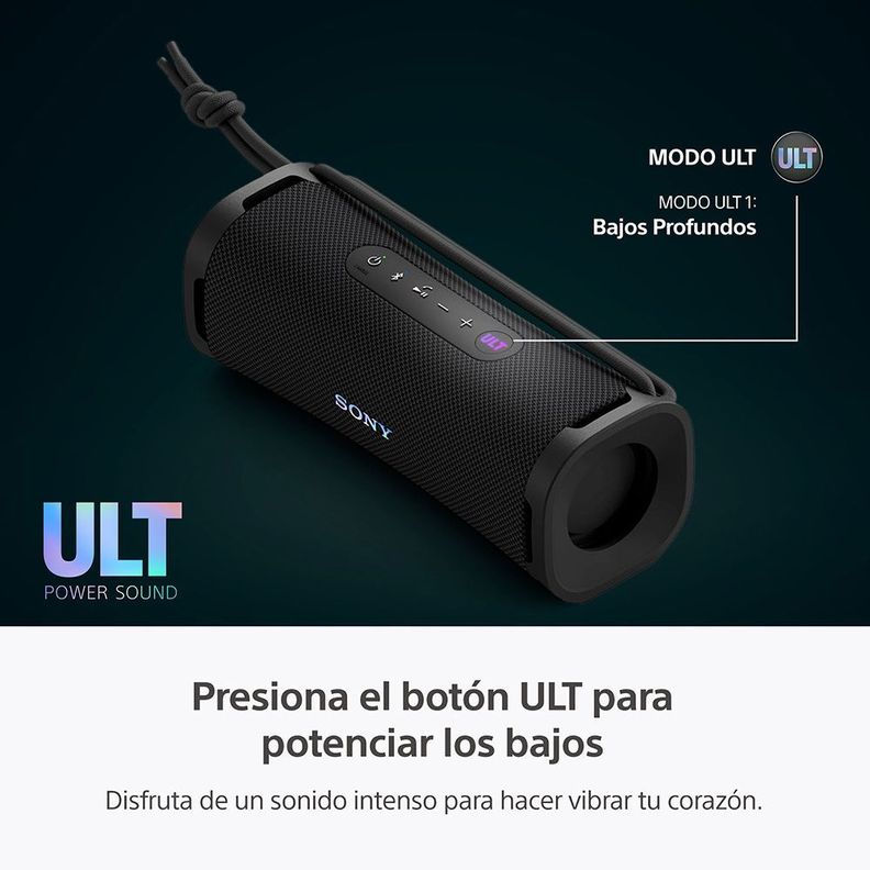 Parlante portátil inalambrico ULT FIELD 1 Negro-1