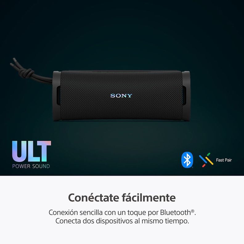 Parlante portátil inalambrico ULT FIELD 1 Negro-4