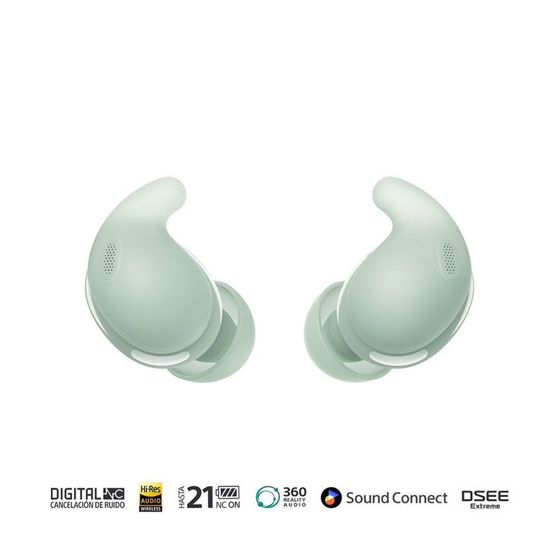 Audífonos inalámbricos con noise canceling LinkBuds Fit Verde-4